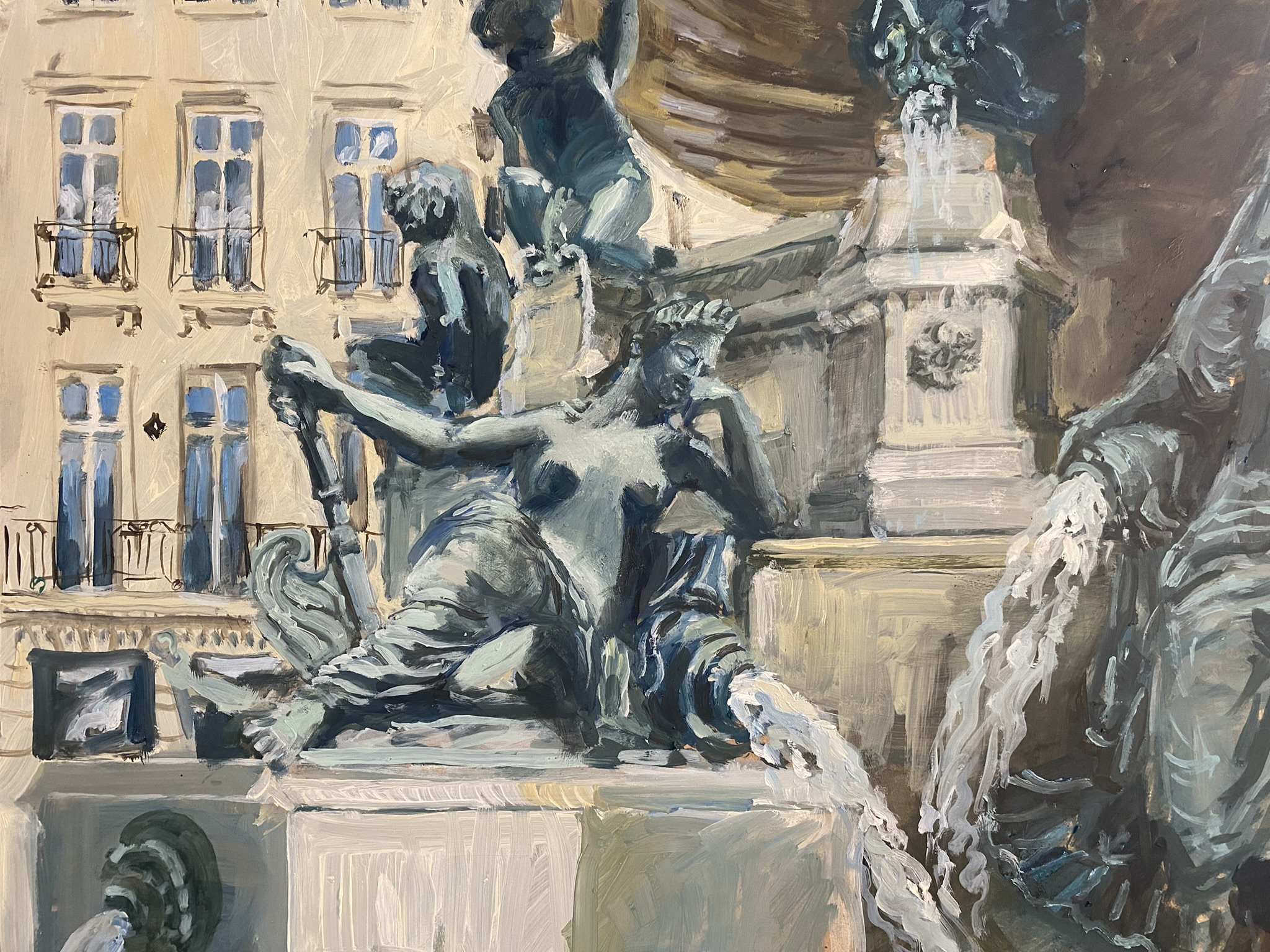 Huile sur toile - François Bro
